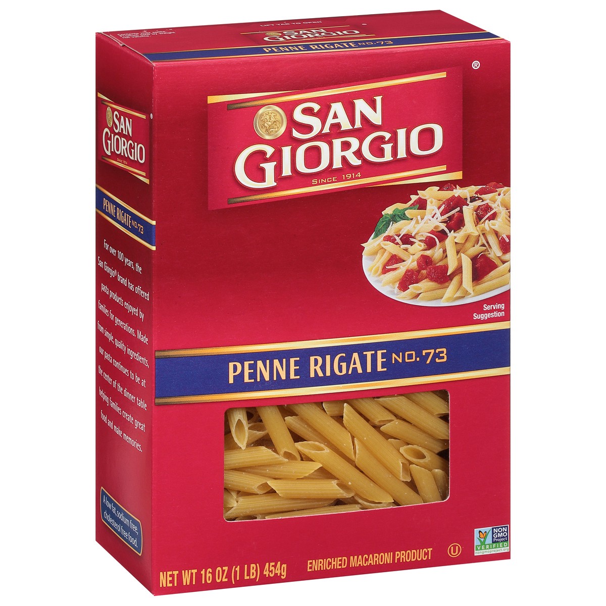 slide 9 of 9, San Giorgio No. 73 Penne Rigate 16 oz, 16 oz