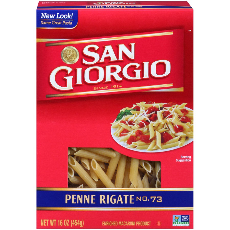 slide 1 of 9, San Giorgio No. 73 Penne Rigate 16 oz, 16 oz