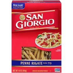 San Giorgio No. 73 Penne Rigate 16 oz