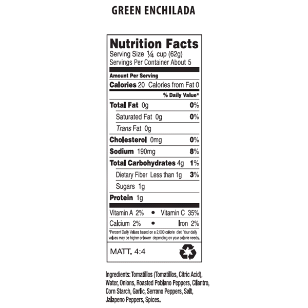 slide 2 of 5, Amalia's Cocina Green Enchilada Sauce 12 oz, 12 oz