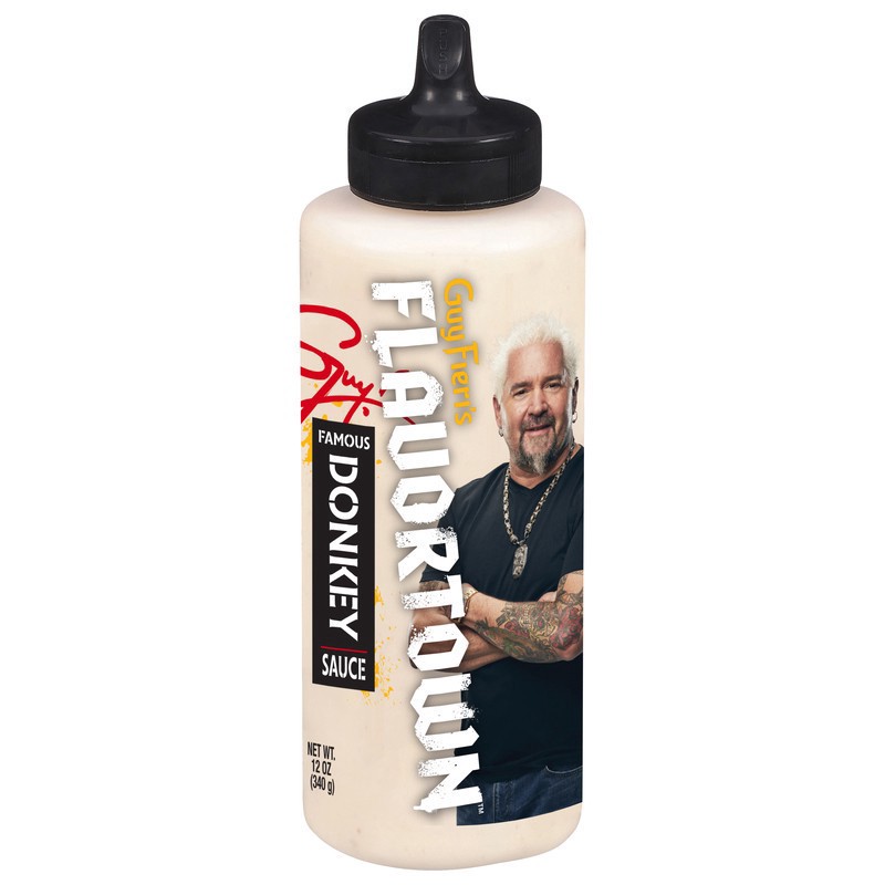 slide 1 of 6, Guy Fieri's Flavortown Garlic Aioli Donkey Sauce 12 oz, 12 oz