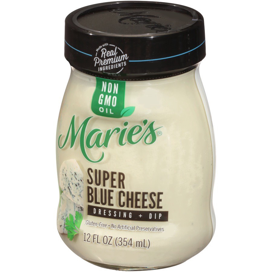 slide 5 of 8, Marie's Marie's Super Blue Cheese Dressing, 12 ct
