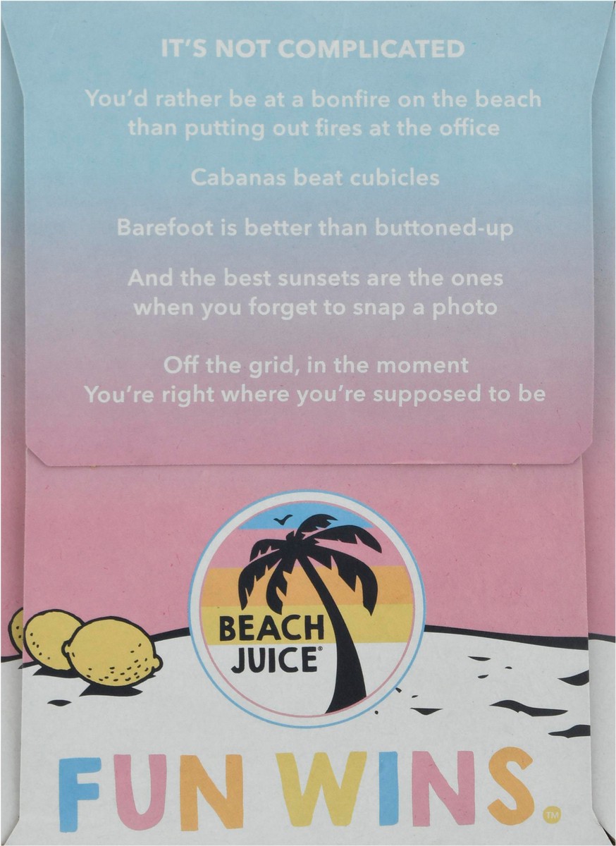 slide 9 of 10, Beach Juice Lemonade Vodka 4 - 355 ml Cans, 4 ct