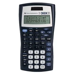 Texas Instruments® TI-30X IIS Solar Scientific Calculator, Black/Blue/White