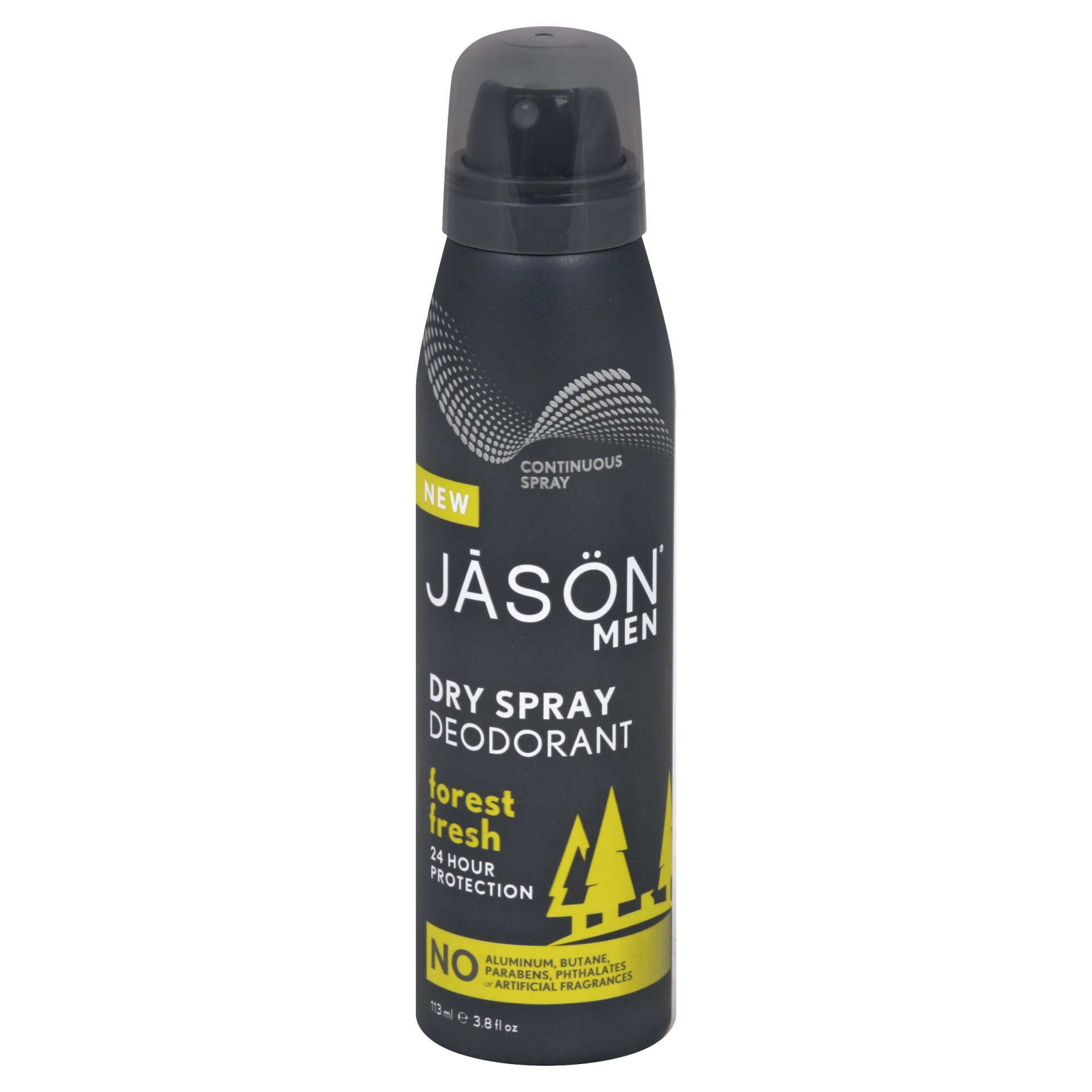 slide 1 of 1, JĀSÖN Forest Fresh Deodorant Spray, 3.8 oz