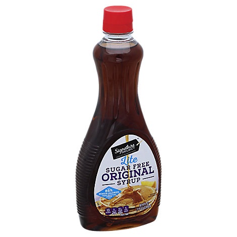 slide 1 of 1, Signature Select Syrup Original Sugar Free, 24 fl oz