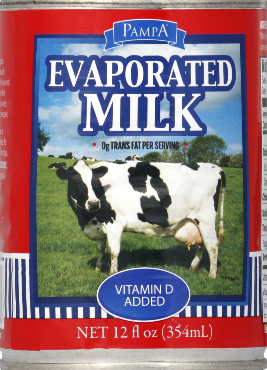 slide 1 of 2, Pampa Evapor Milk, 12 oz