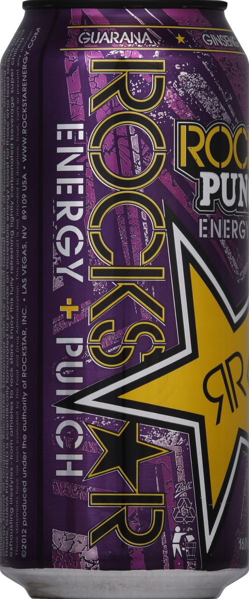 slide 3 of 4, Rockstar Energy + Guava - 16 oz, 16 oz