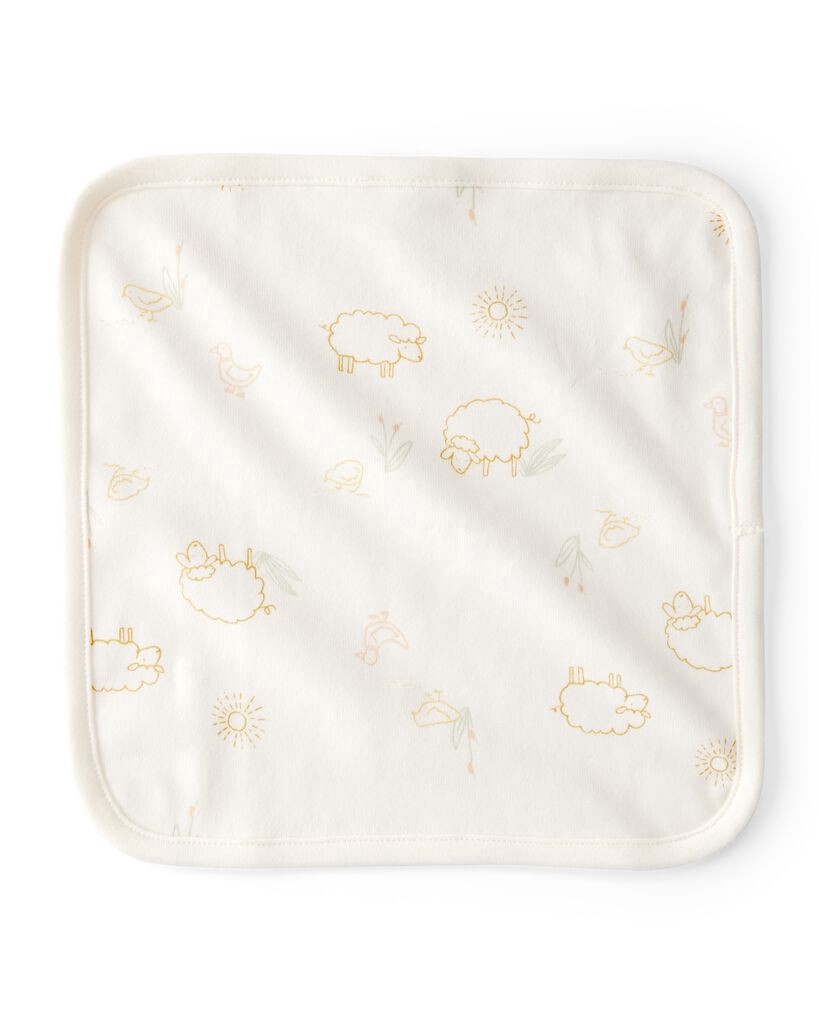 slide 2 of 2, Carter's Baby 6-Pack Wash Cloths - Yellow Yellow OSZ, 1 ct