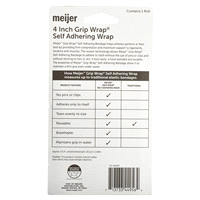 slide 6 of 29, Meijer Self Grip Elastic Bandage, Maximum Support, Beige, 4", 4 in