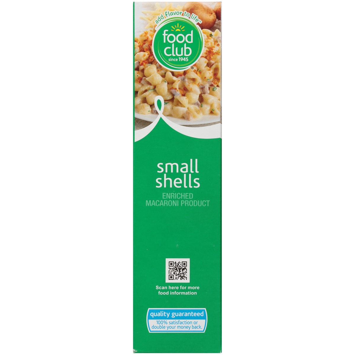 slide 5 of 9, Food Club Small Shells 16 oz, 16 oz