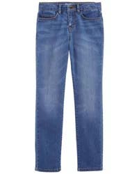 Oshkosh Kid Medium Blue Wash Slim-Fit Skinny-Leg Jeans, Lagoon Blue Wash, Size 7S