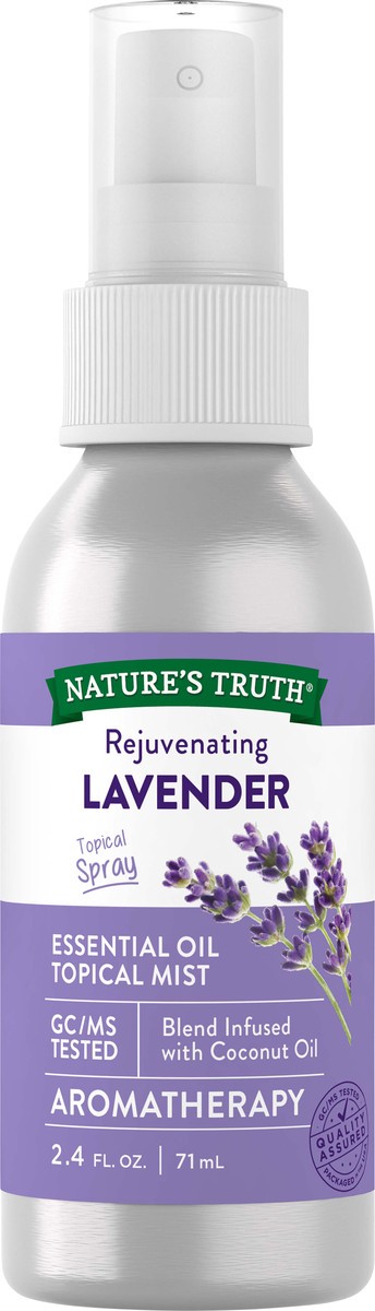 slide 3 of 4, Nature's Truth Lavender Mist Spray - Rejuvenating 2.4 oz, 2.4 fl oz