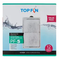 Top Fin® Pf-S Silenstream Aquarium Filter Cartridges