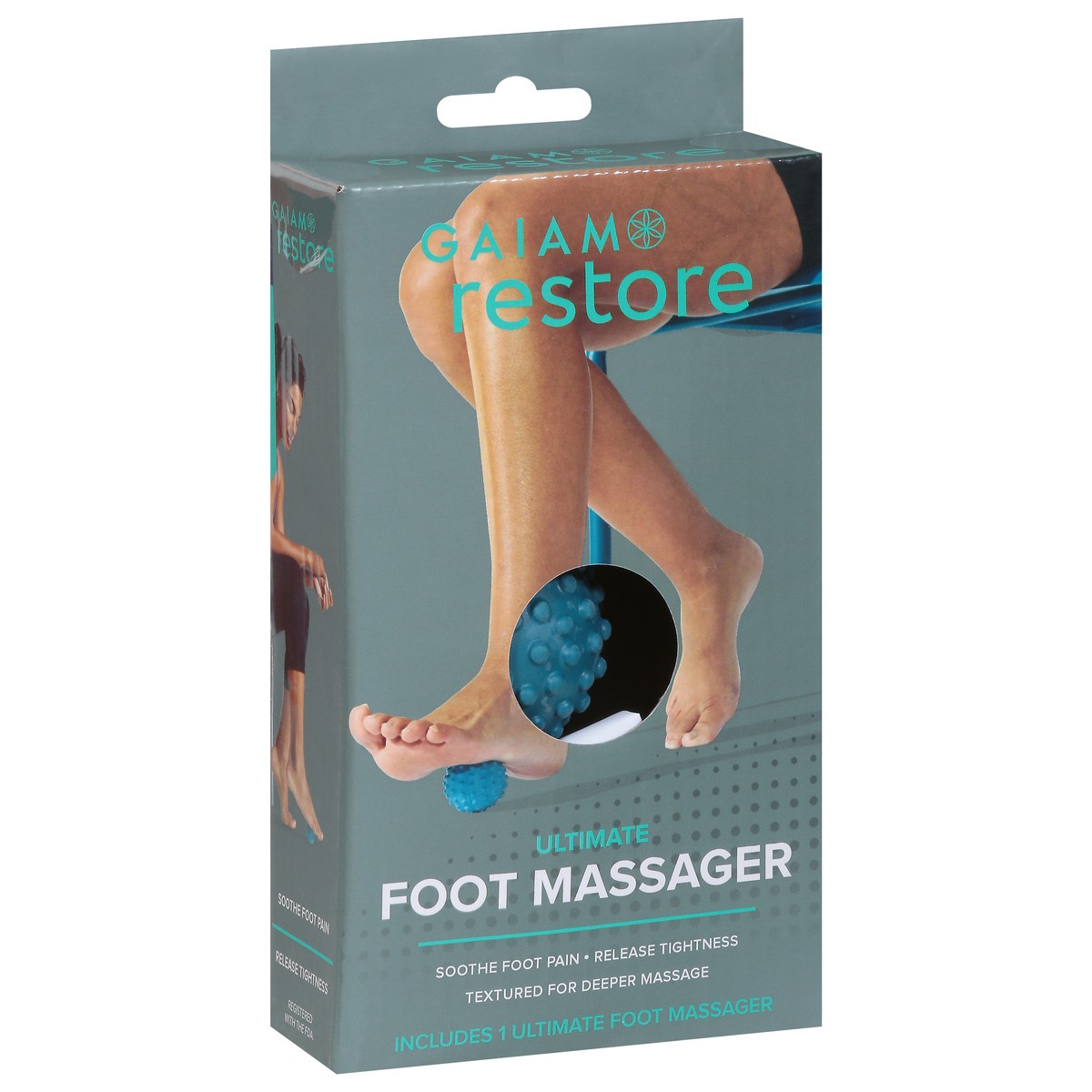 slide 2 of 9, Gaiam Restore Ultimate Foot Massager 1 ea, 1 ct