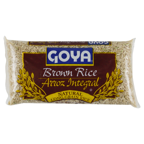 slide 1 of 9, Goya Long Grain Brown Rice 16 oz, 16 oz