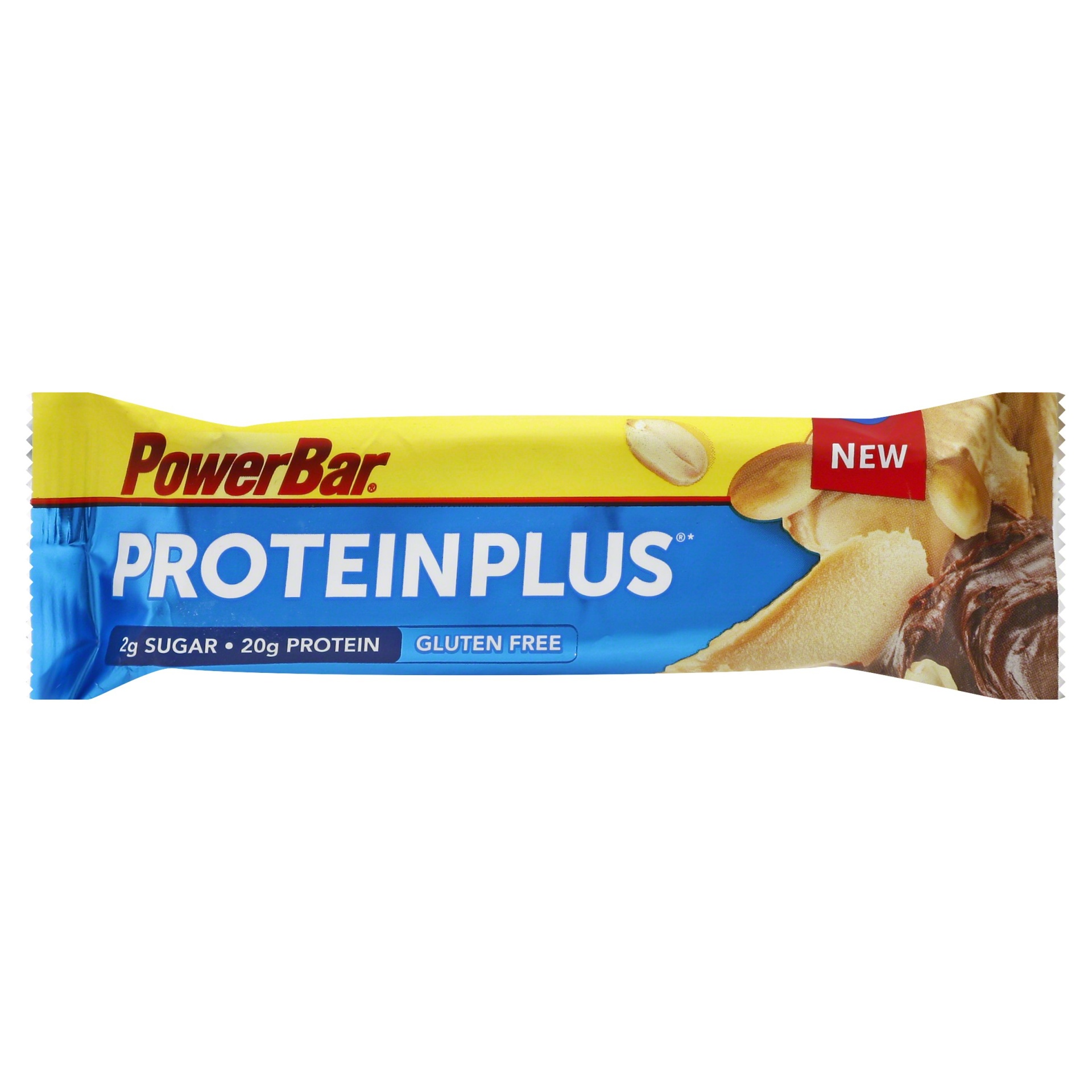 slide 1 of 3, PowerBar ProteinPlus Bar Chocolate Peanut Butter, 2.12 oz