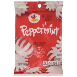 Giant Peppermint Hard Candy