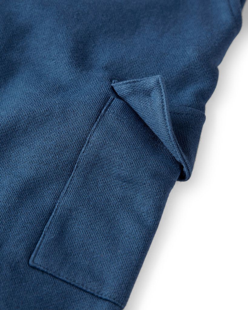 slide 4 of 5, Littleplanet Kid Organic Cotton French Terry Joggers Dark Sea Blue 6, 1 ct