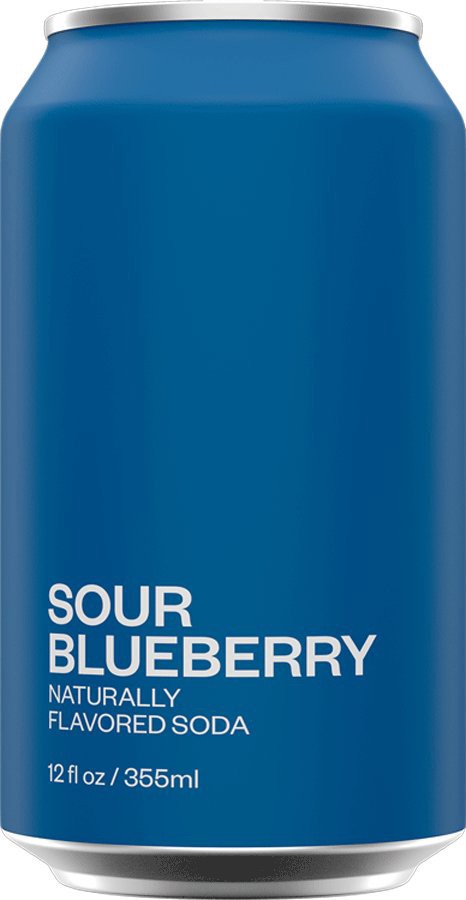 slide 1 of 1, United Sodas Of America United Sodas Of America Sour Blueberry Soda- 12 oz, 12 oz