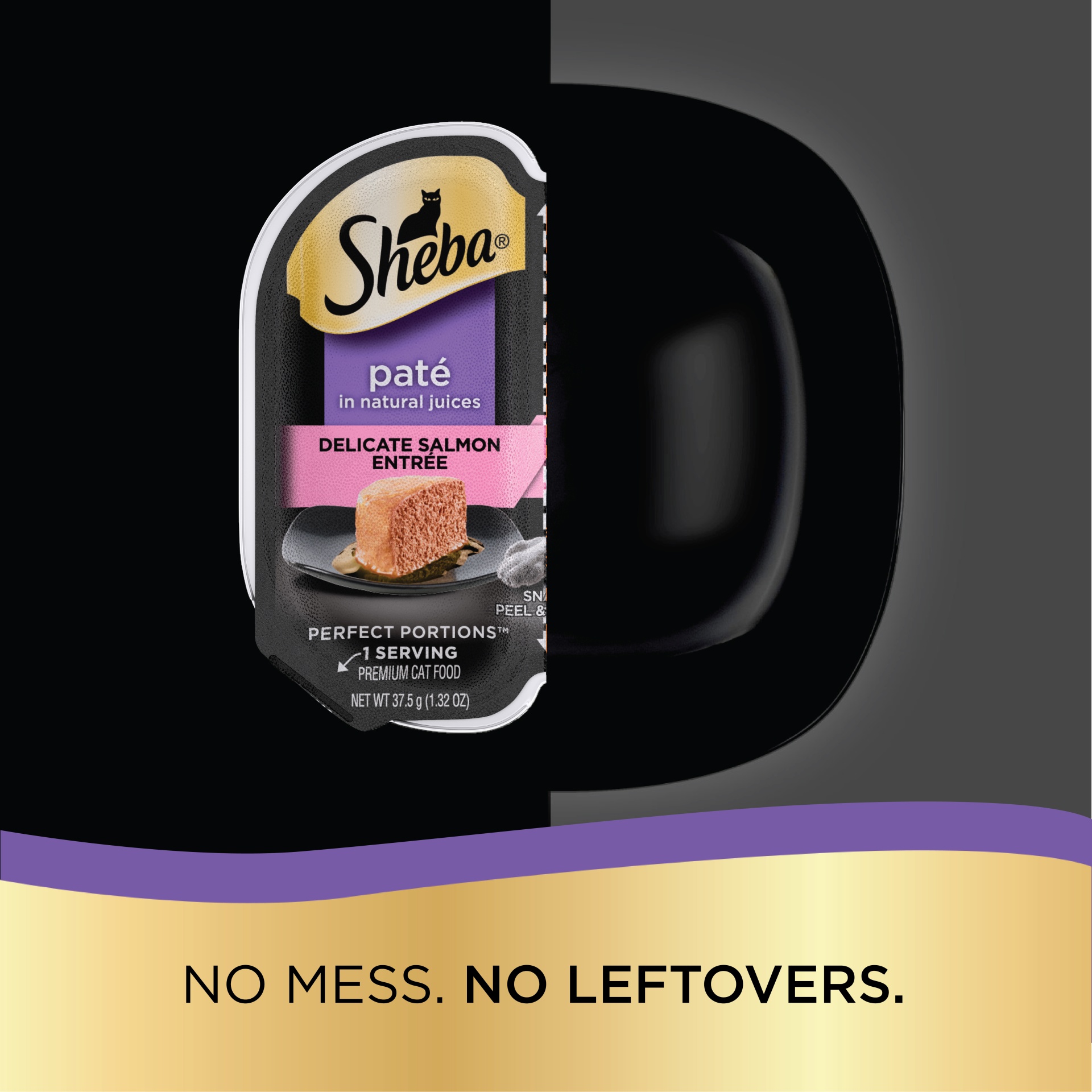 slide 7 of 7, Sheba Wet Cat Food Pate Variety Pack, Savory Chicken And Delicate Salmon Entrees, 2.6 oz