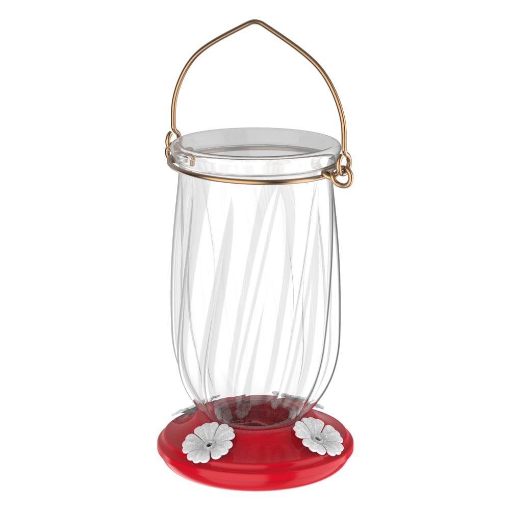 slide 1 of 1, More Birds Tulip Hummingbird Feeder - Red, 1 ct