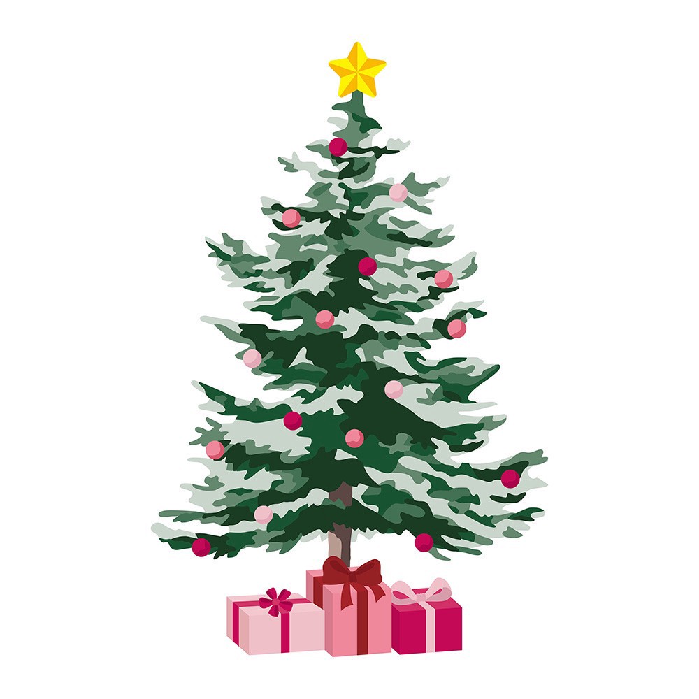 slide 2 of 3, 4" X 6" Christmas Tree Stencil Set By Recollections, 4 in x 6 in