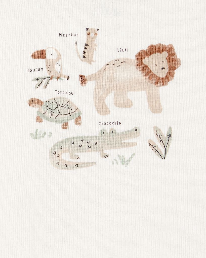 slide 2 of 3, Carter's Baby Lion 3-Piece Cardigan Set - Green/White Green/White 12M, 3 pc