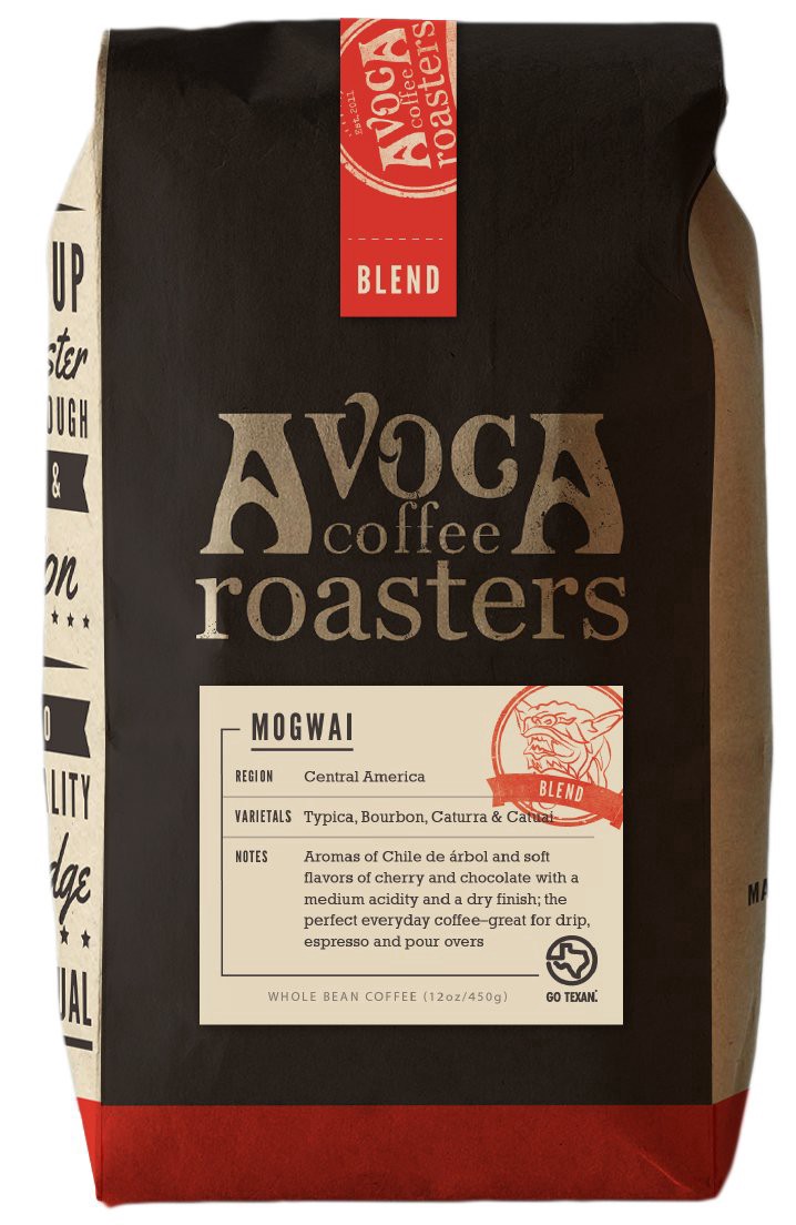 slide 1 of 1, Avoca Mogwai Blend Whole Bean Coffee, 12 oz