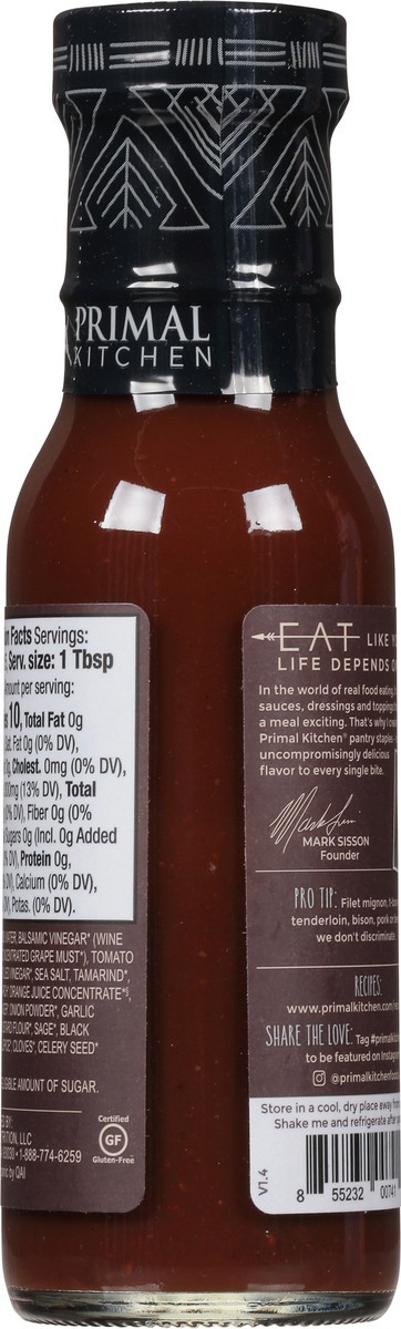 slide 4 of 9, Primal Kitchen Organic Steak Sauce 8.5 oz, 8.5 oz