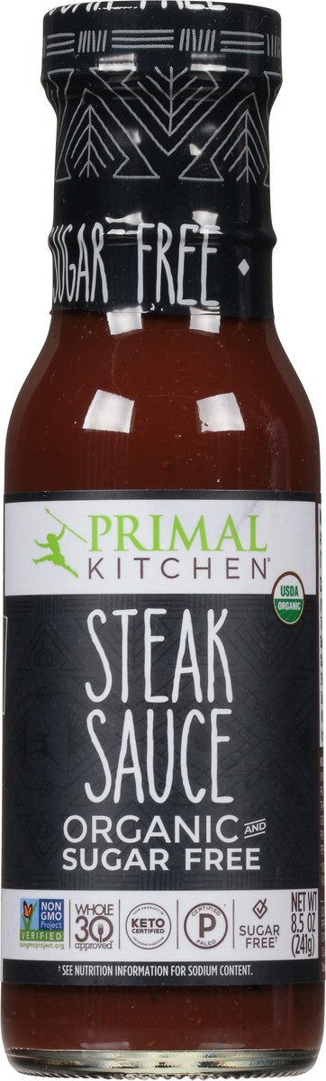 slide 7 of 9, Primal Kitchen Organic Steak Sauce 8.5 oz, 8.5 oz