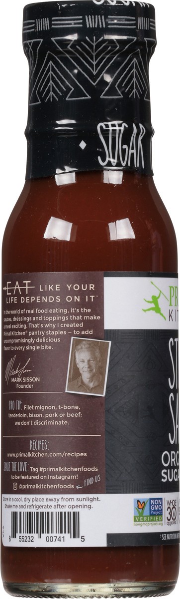 slide 3 of 9, Primal Kitchen Organic Steak Sauce 8.5 oz, 8.5 oz