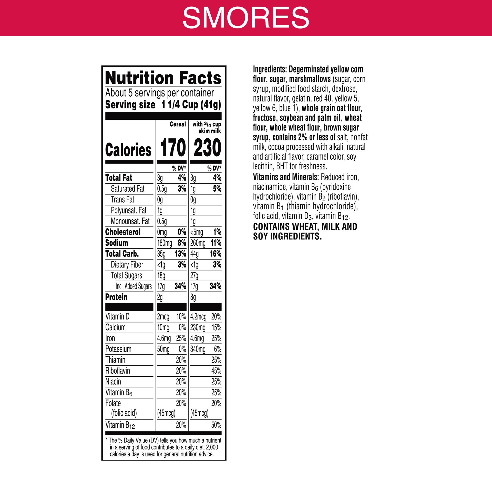 slide 5 of 5, Kellog's Smorz Kellogg's Smorz Breakfast Cereal, Original, 8.4 oz, 8.4 oz