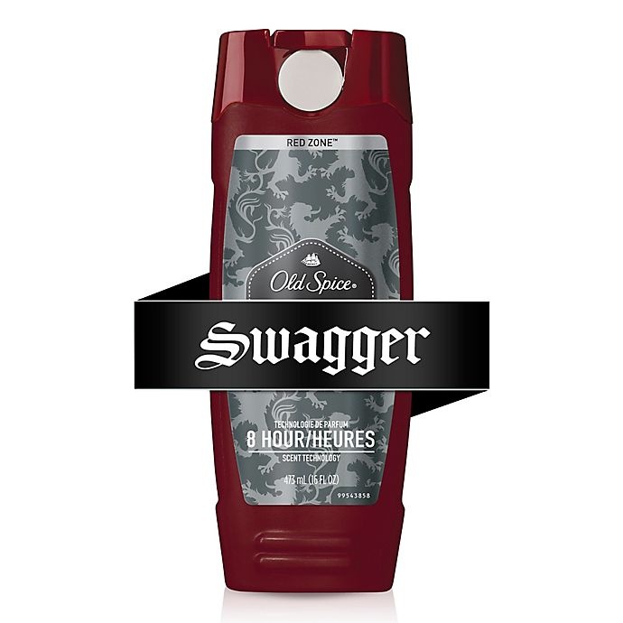 slide 3 of 3, Old Spice Red Zone Swagger Body Wash, 16 fl oz