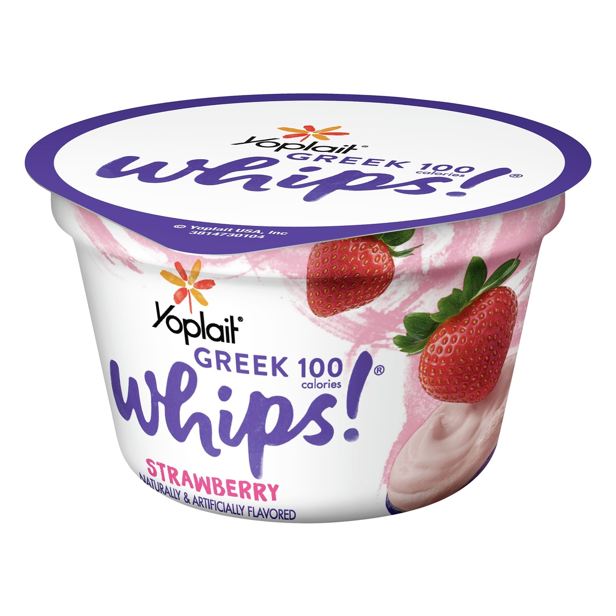 slide 3 of 10, Yoplait Whips! Strawberry Greek Yogurt, 4 oz