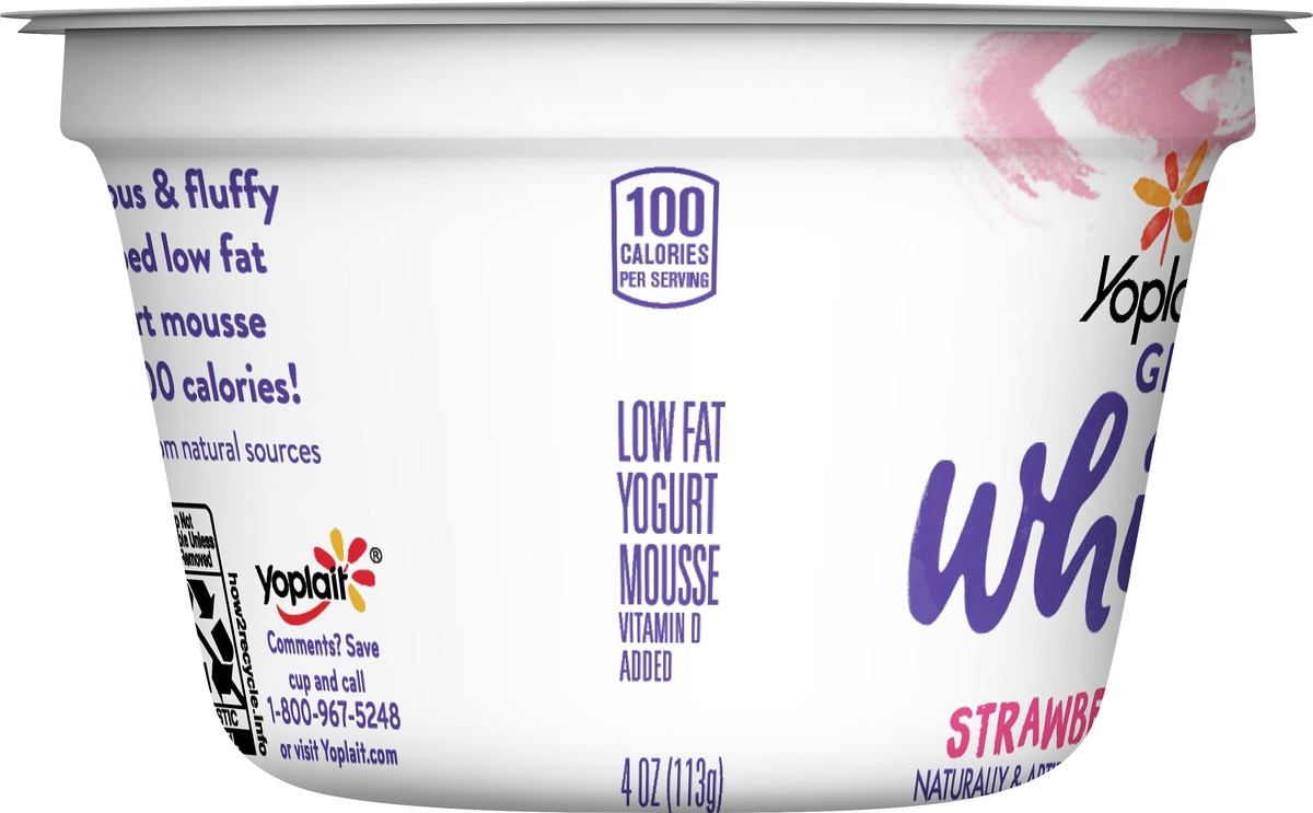 slide 7 of 10, Yoplait Whips! Strawberry Greek Yogurt, 4 oz