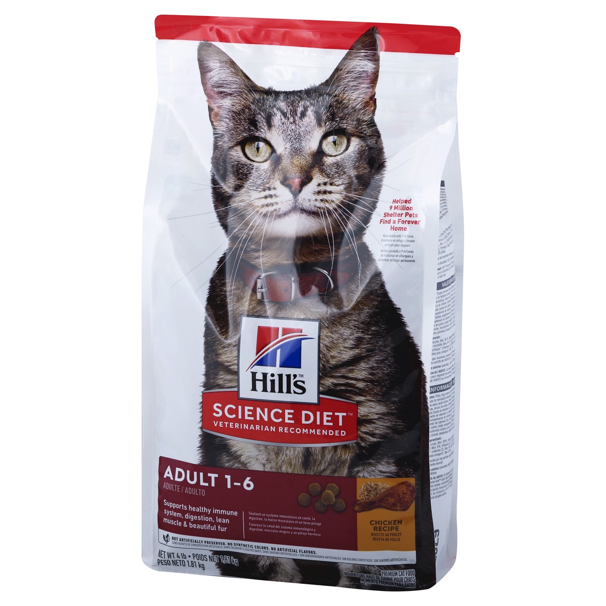 slide 6 of 12, Science Diet Cat Food 4 lb, 4 lb