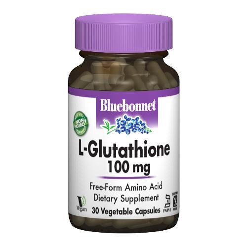 slide 1 of 1, Bluebonnet Nutrition Bluebonnet L-Glutathione, 30 ct