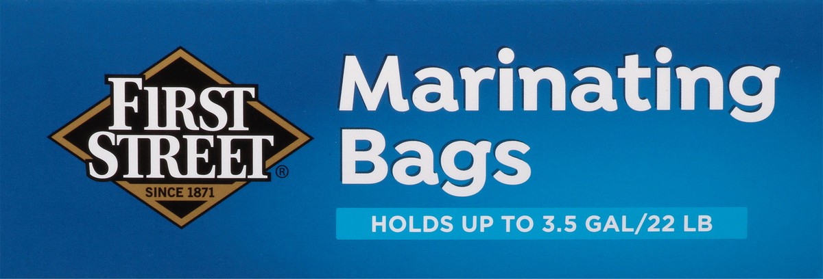 slide 7 of 8, First Street Fs Marinating Bag, 5 ct
