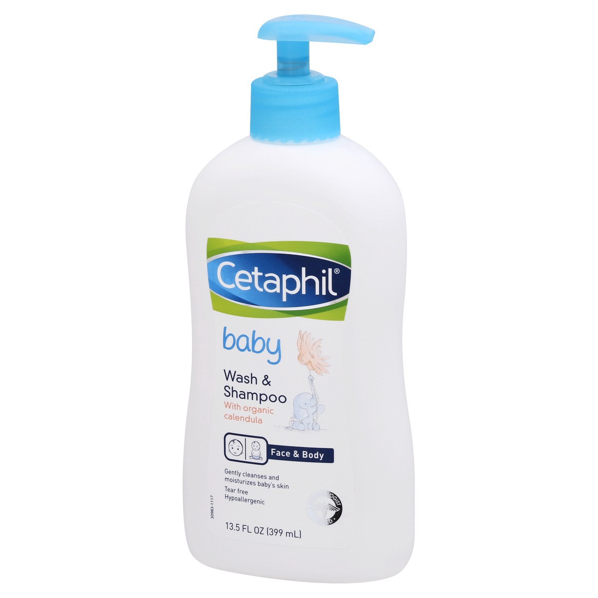 slide 7 of 9, Cetaphil Baby Wash and Shampoo 13.5 oz, 13.5 fl oz