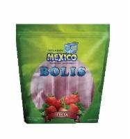 slide 1 of 1, Helados Mexico Strawberry Cream Bolis, 36 fl oz