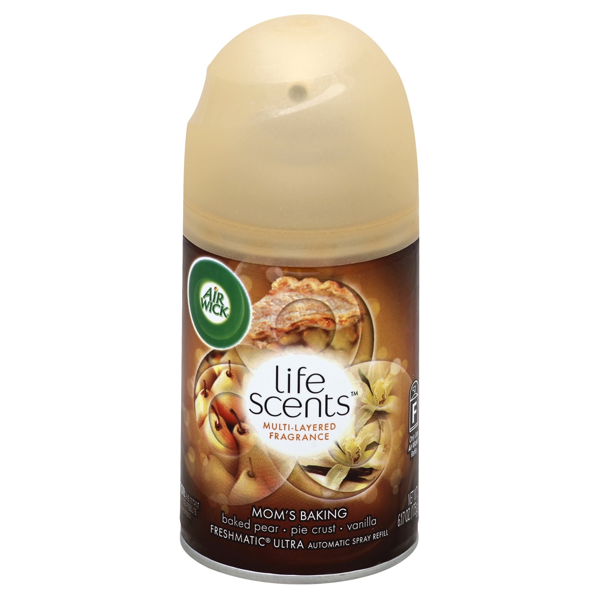 slide 1 of 1, Air Wick Freshmatic Ultra Life Scents Mom's Baking Automatic Spray Refill, 6.17 oz