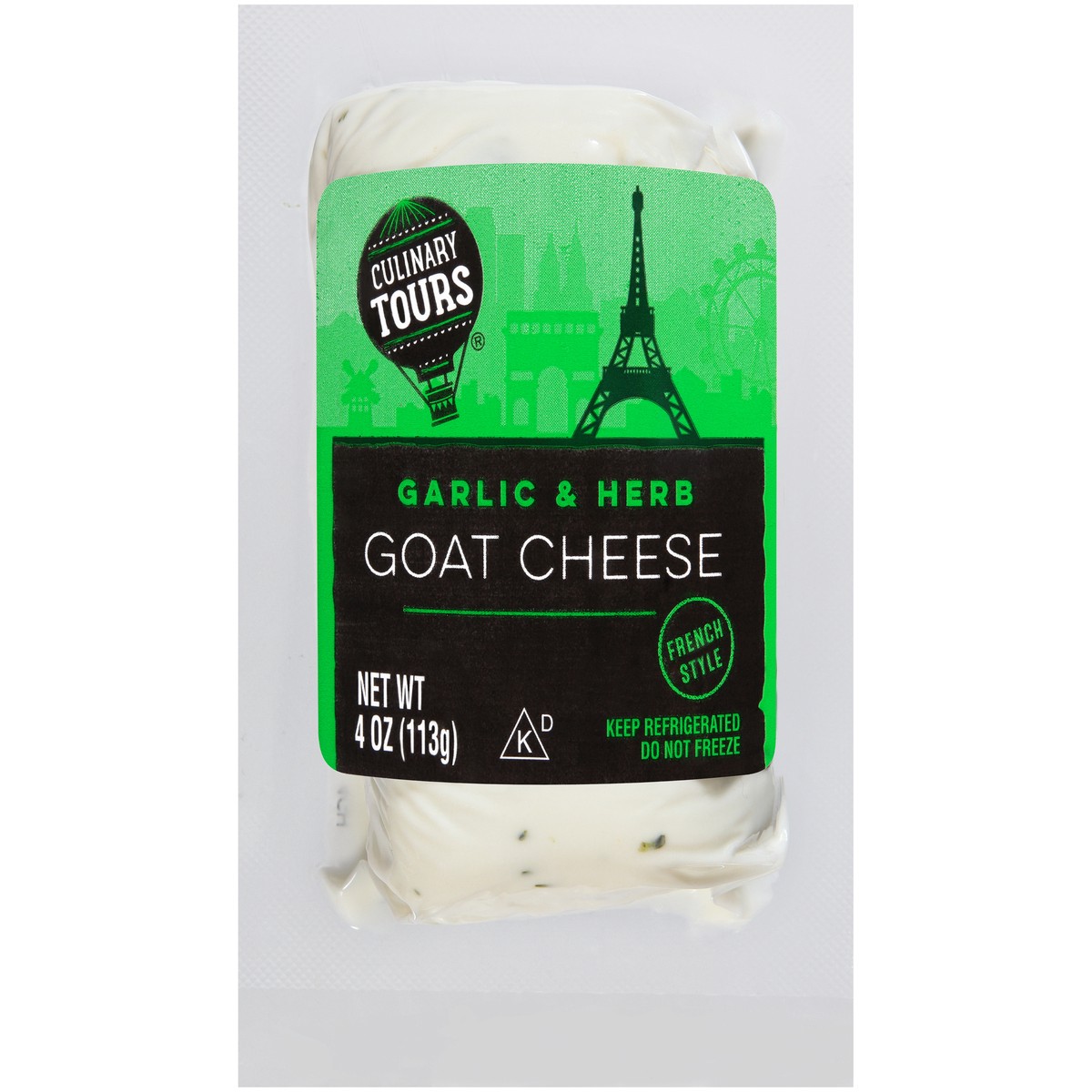 slide 1 of 14, Culinary Tours Garlic & Herb Goat Cheese, 4 oz