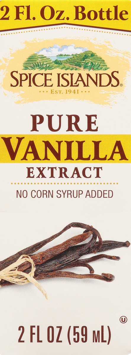 slide 1 of 11, Spice Islands Pure Vanilla Extract, 2 oz, 2 fl oz