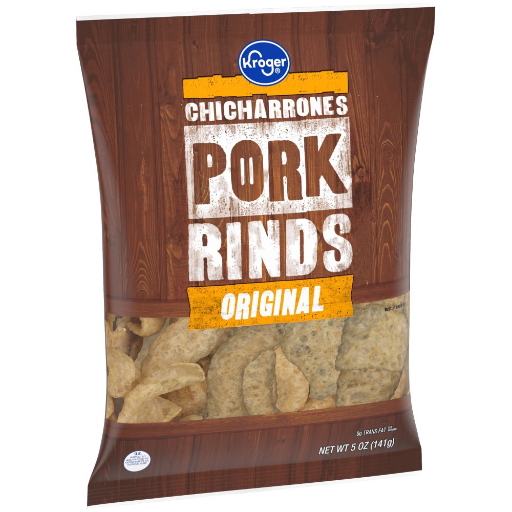 slide 3 of 4, Kroger Original Chicharrones Pork Rinds, 5 oz