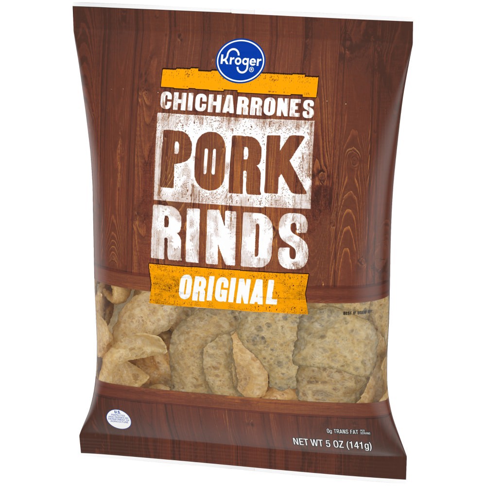 slide 2 of 4, Kroger Original Chicharrones Pork Rinds, 5 oz