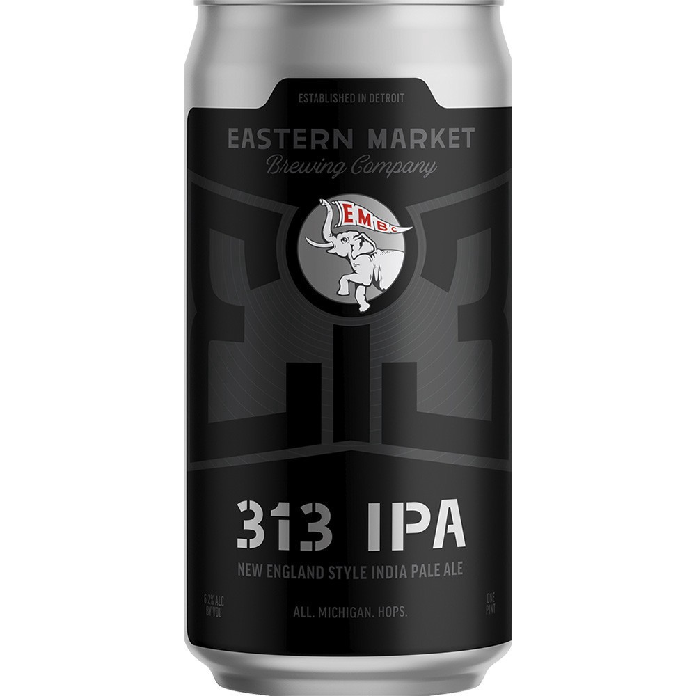slide 1 of 1, Eastern Market Brewing Co Eastern Market 313 Hazy Ipa, 16 oz