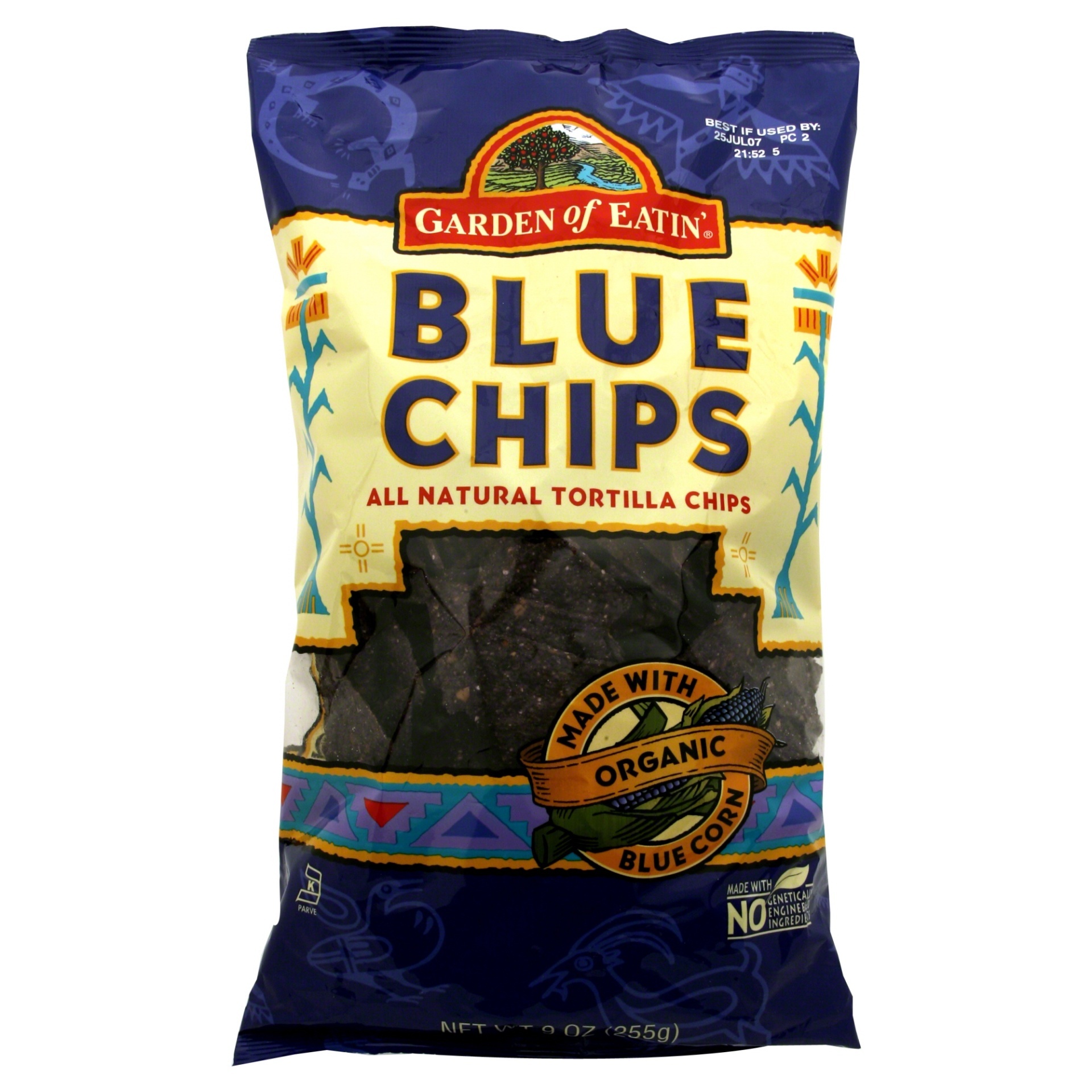 slide 1 of 1, Garden of Eatin' Blue Chips Corn Tortilla Chips, 9 oz