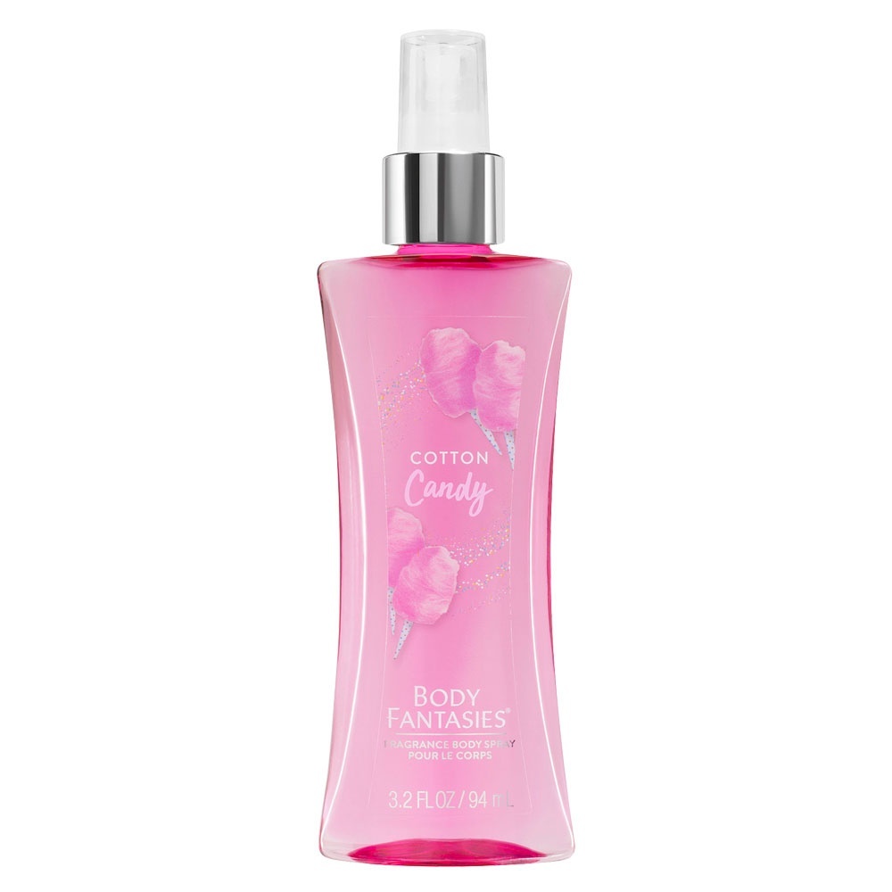 slide 1 of 1, Body Fantasies Body Spray, Cotton Candy, 3.2 fl oz, 3.2 oz