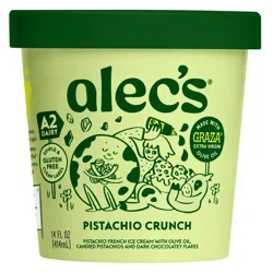 Alec's Pistachio Crunch Ice Cream